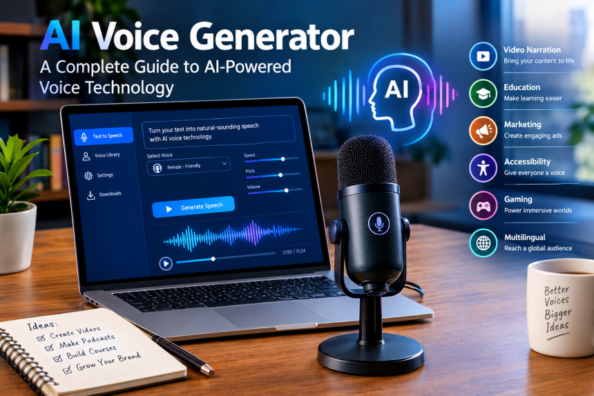 AI Voice Generator: A Complete Guide to AI-Powered Voice Technology